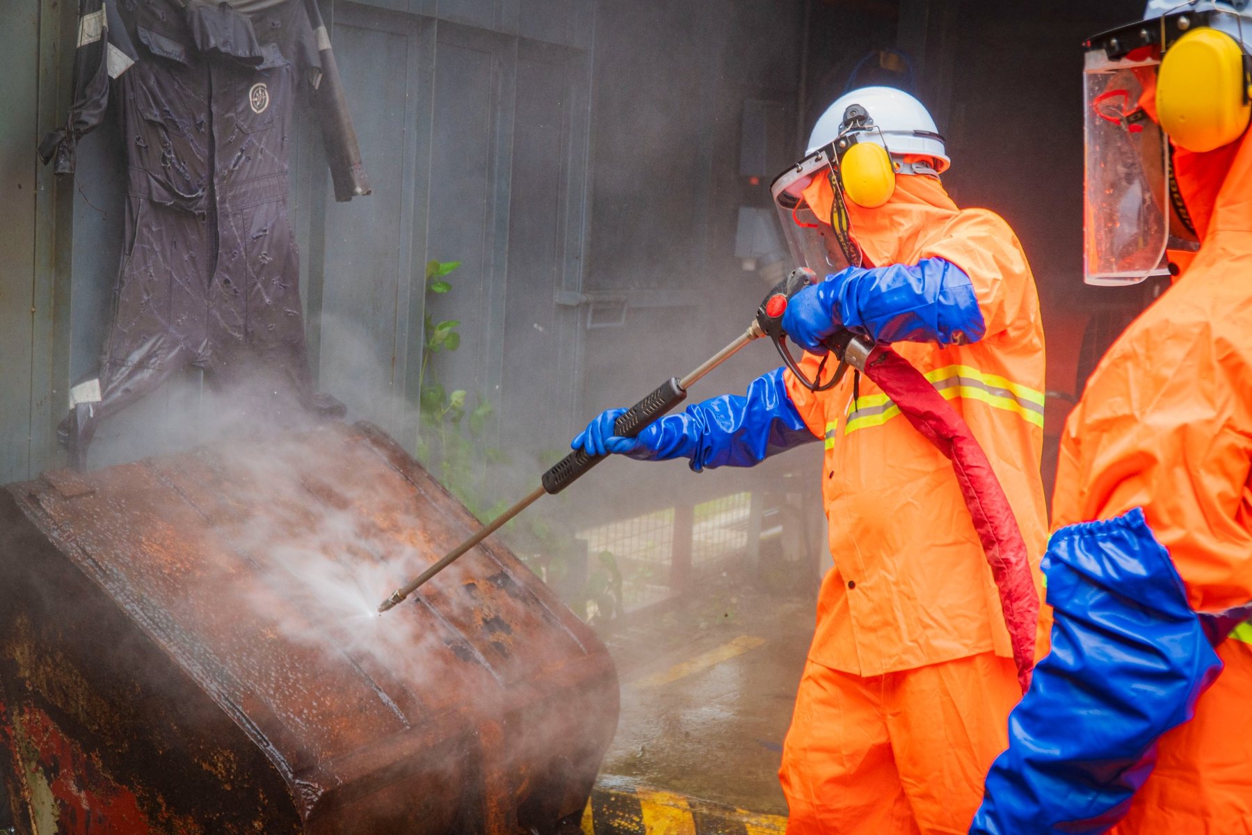 Hydroblasting and surface preparation